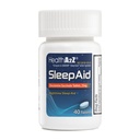 HealthA2Z ® Sleep Aid PHAR124; Doxylamin Succinate 25mg PHARMAN124; Non Habit- Forming (40 čísel (balení po 1))