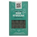 Yogi Super Foods Vegan White Chocolate Blue Spirulina Bar, Zdravý & Organic for Energy Boost vyrobený ze syrového Cacao másla, gluten Oves zdarma, slazené s Panela Cukr, Macadamia Nuts - 1 Bar