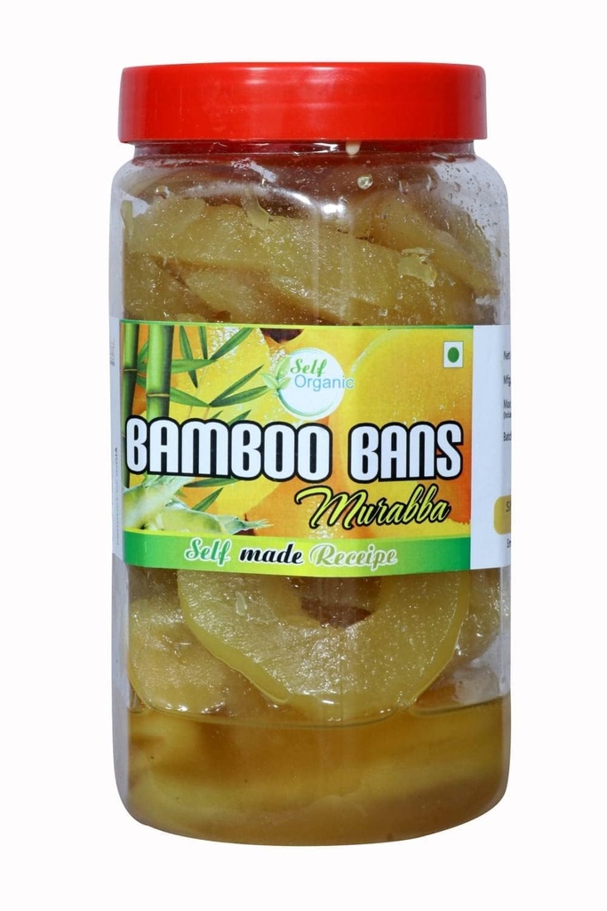 SENTA domácí chutné sladké Bamboo Murabba 124; čerstvé a přírodní připraven jíst Bans Ka Morabba - pomáhá zvýšit výšku 124; žádné umělé barvy a přísady (1 kg)
