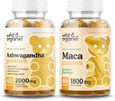 Wild & Organic Ashwagandha Gummies & Maca Root Gummies 60 Počet