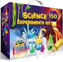 UNGLINGA 150 Experiments Science Kits for Kids, S.T.E.M Vzdělávací projekt Hračky pro dívky Narozeninové dárky nápady, Volcano, Chemie Lab Tools Scienst Set