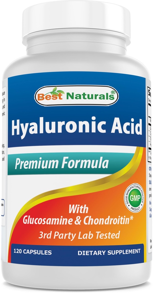 Nejlepší Naturals Hyaluronic Acid 100 mg 120 Kapsle - Podpora zdravých kloubů a mladistvé kůže (859375002702)