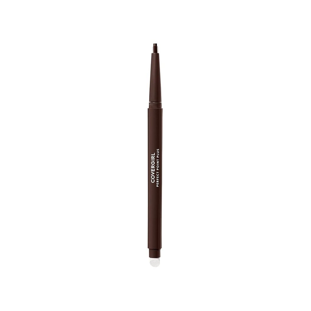 CoverGirl Perfect Point Plus Eyliner Pencil, Espresso, Long- Lasting, Versatile Brown Eyeline, Soft Smudging Tip, No Sharping Need, Balíček 1