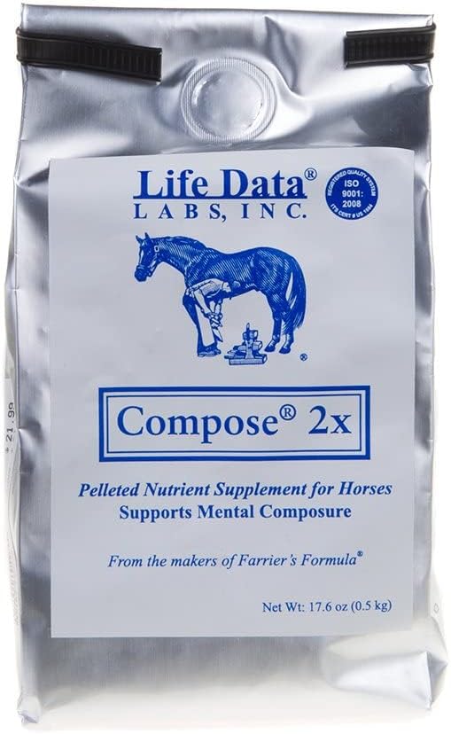 Labs pro životní data skládají 2X Equine Calming 17 6oz 17.6OZ
