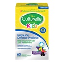 Culturelle Imunitate Defense Probiotic with Vitamin C, Vitamin D and Zinek + Elderberry, Non- GMO, 4- in-1 Imunitation Support for Kids Ages 3 + *, Mixed Berry Chewables, 60 Count