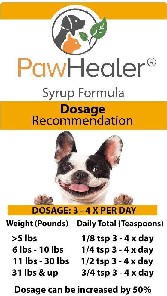 PawHealer ® Dog Cough Remedy- Hound Honey Syrup (Phlegm- Heat) - pro hlasité, troubení kašle - 5 fl oz...
