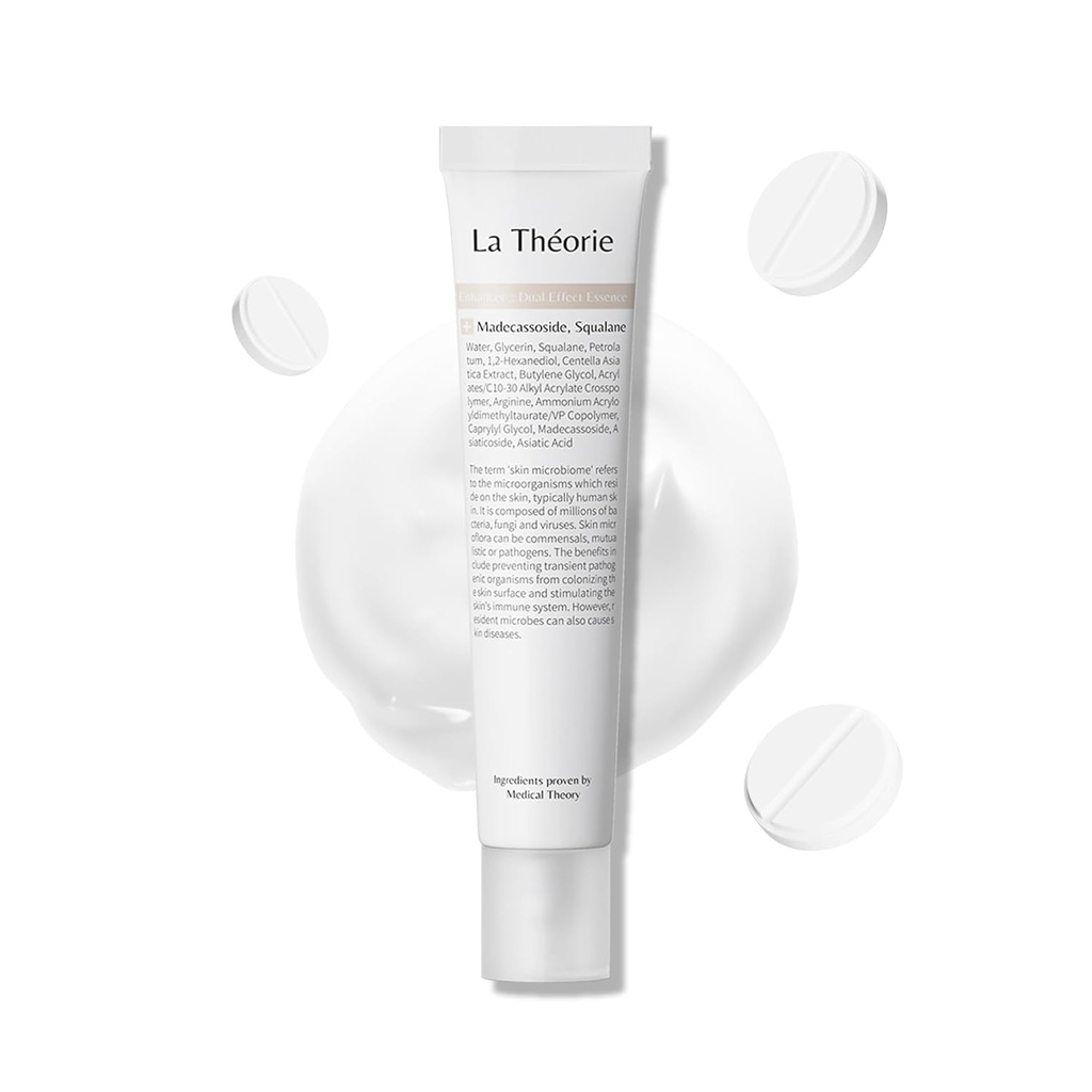 La Theorie Dual Effect (Cream) Essence for trouble skin with houbový a malé hrboly (Fatty Acid Free, 1.35 Fl Oz)