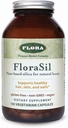 Flora - Flora - FloraSil Silica Supplement - Natural Beauty Support - Podporuje vlasy, kůži, hřebík a sílu kostí - Plant- Based Silica from Horsetail Extract - Vegan - 180 Kapsle (180 Služeb)