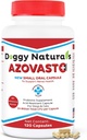 Azovast Plus Ledviny Doplněk zdraví pro psy a kočky, 120ct - Není nutné žádné čištění - Nápověda Podpora ledvin Funkce & Správa renální Toxiny - Doplněk renální péče kapsle (U.S.A) (120 Caps)
