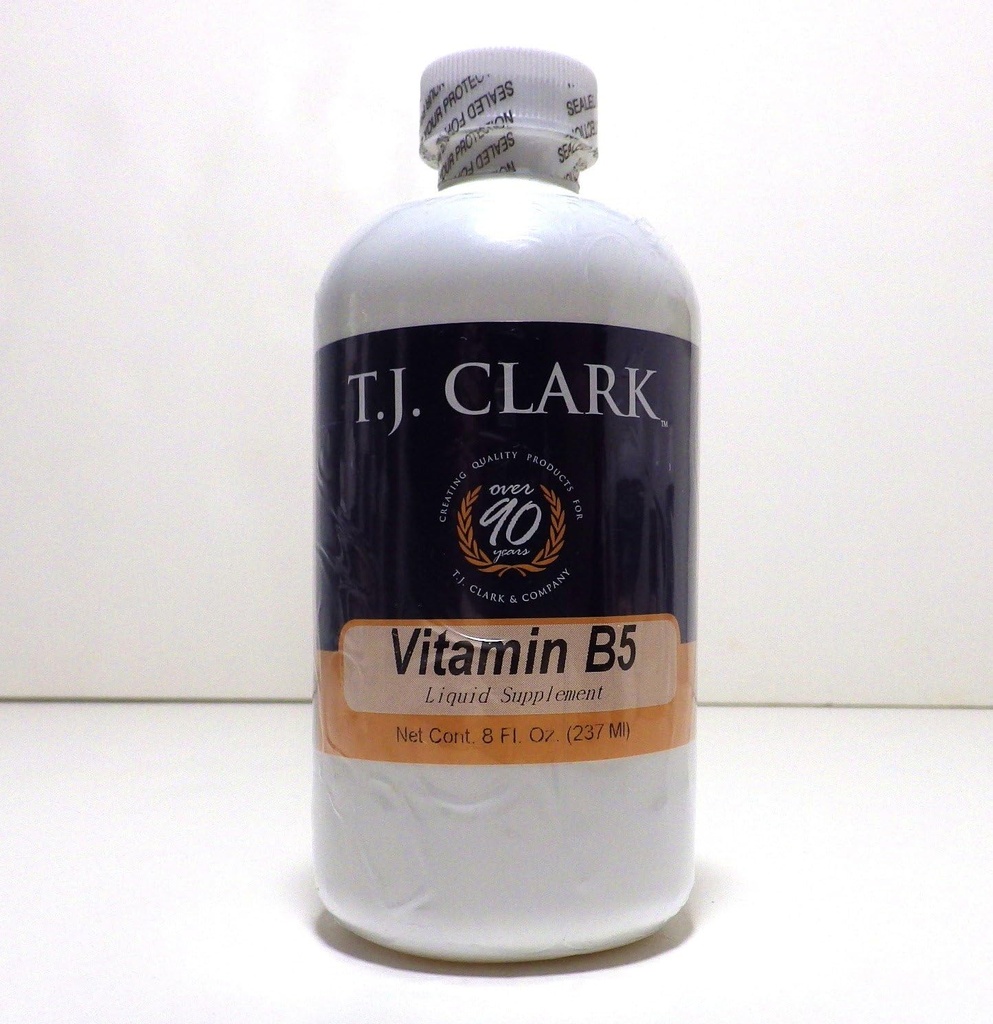 Vitamin B5 d- vápenatý Pantothenát 50mg- 8oz tekutý