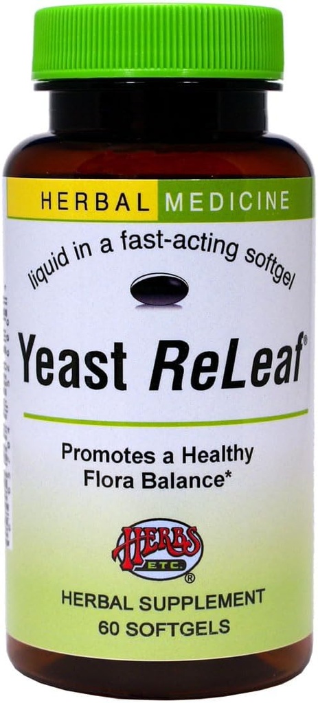 Byliny Etc. Yeast ReLeaf ® Softgels 60 ct