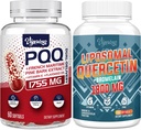 Birsppy Vigorizar French Maritime Pine Bark Extract with Dual- Delivery + 1600 MG Liposomal Quercetin Phytosome