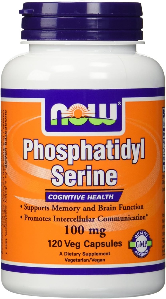 Foods Fosfatidyl Serine 100 mg, (2 x 120) 240 Veg Kapsle