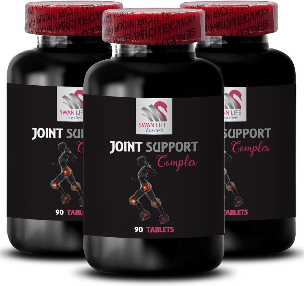 Podpora společného pohybu - SPOLEČNÁ PODPORA COMPLEX - Chondroitin & MSM, Boronové kapsle, Joint Boost Formule, Glucosamine & Chondroitin Blend, Společné tablety Komplex, MSM dodatek 3Bot 270Tab