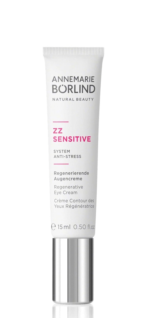 ANNEMARIE BÖRLIND - ZZ SENSITIVE Regenerativní oční krém - S vitaminem C + E a Meadowfood Extract k posílení přírodní kožní bariéry a Soothe stresované kůže - Krok 5 z 5-0.5 Oz