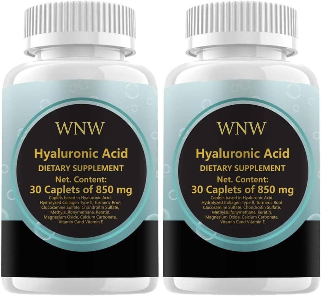 New Hyaluronic- Acid 30 Caplet 850 mg (2PCS)