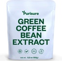 Volný čas Green Coffee Bean Extract 150g, Zelená káva s chlorogenovou kyselinou, Tělo Detox a Čistota pro ženy a muže, Přírodní Appetite Suppressant na podporu vitality a energie, 750 Služeb