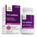 Terryho přirozeně tri- jód - Dietní dodatek pro podporu zdraví prsu a prostaty - Zdravá doplněk funkce štítné žlázy - 25 mg, 60 Kapsle