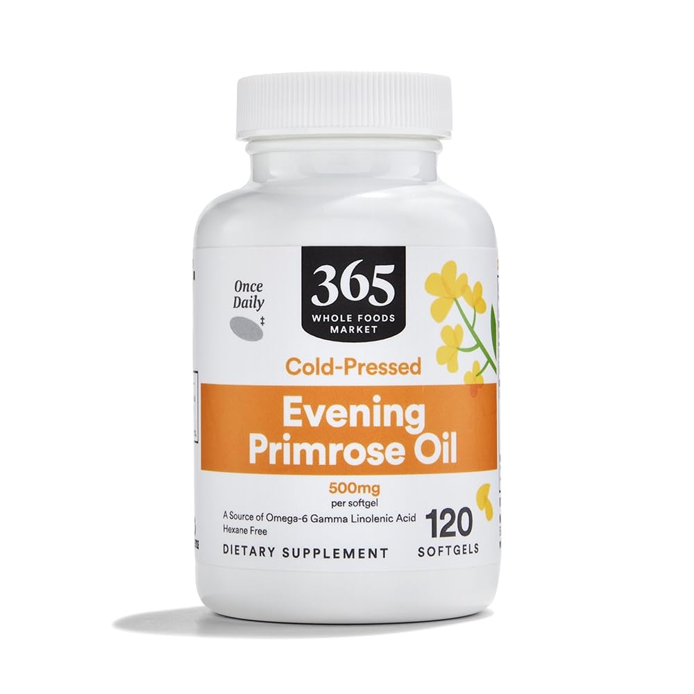 365 od Whole Foods Market, Evening Primrose Oil 500 mg, 120 Count