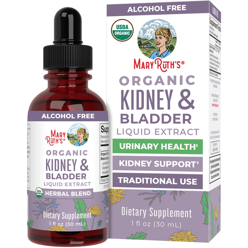 MaryRuth Organics Herbal Supplement Kapky 124; Podpora Renal & Urinary Systems CUR 124; Juniper Berry CUR 124; Cleavers CUR 124; Dandelion CUR 124; Hawthorn CUP 124; Horsetail & Chanca Piedra CUR 124; Vegan CUR 124; Non-GMO CUR 124; 1 Fl Oz