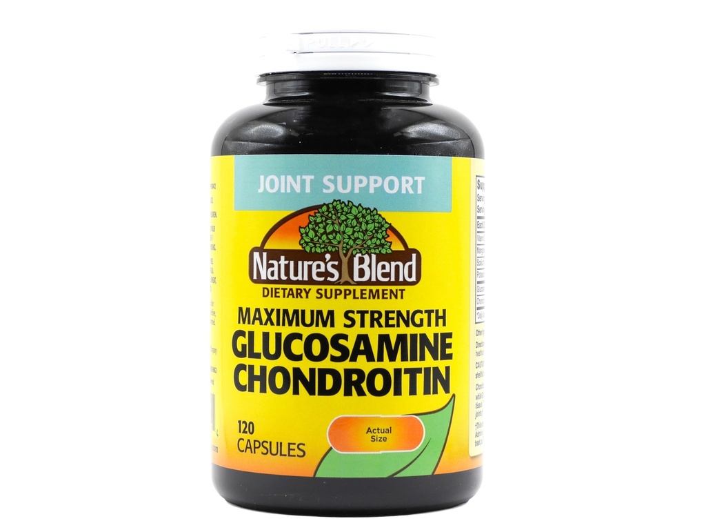 Glukosamin Chondroitin Maximální síla 120 Kapsle podle Příroda je směs