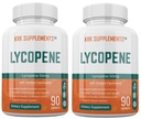 2 Lahvičky Lycopene 50 mg 180 Celkové tobolky