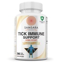 Samsara Herbs Tick Imunitation Support - Japonská Knotweed, Kočky dráp, Andrographis, Cryptolepis, Sarsaparilla, Resveratrol, Tick Bite Support 240 Kapsle