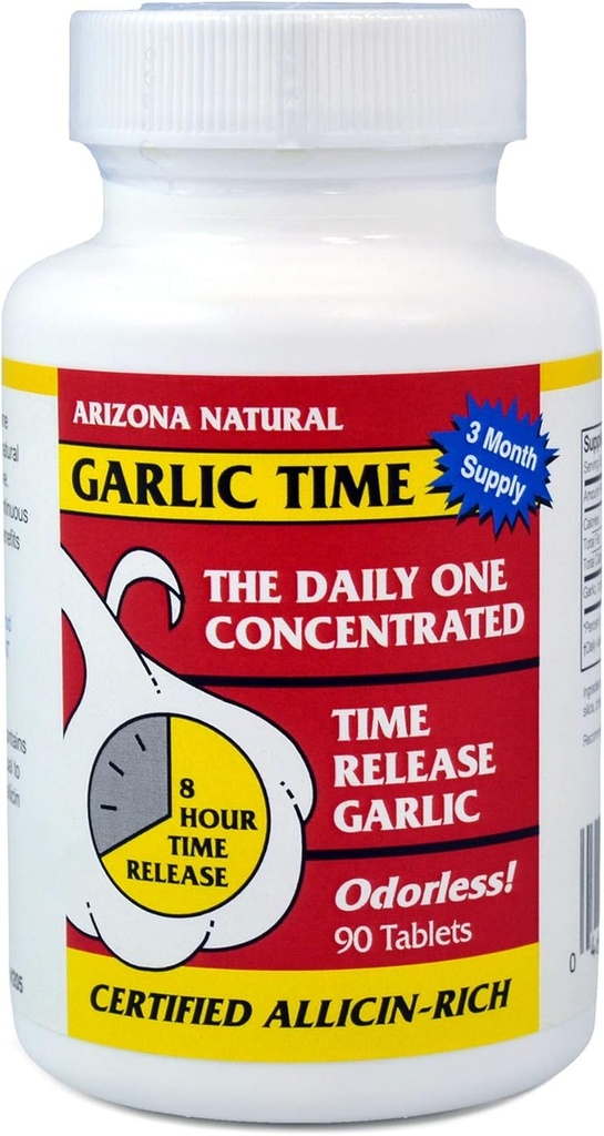 Arizona Naturals Česnek čas vydání 90 Caplet