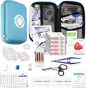 Car- Home Survival First- Aid Kit Emergency-Kit - modrá 273Dílové vybavení Cestovní dodávky První pomoc Set Domů Essentials Kempování YIDERBO