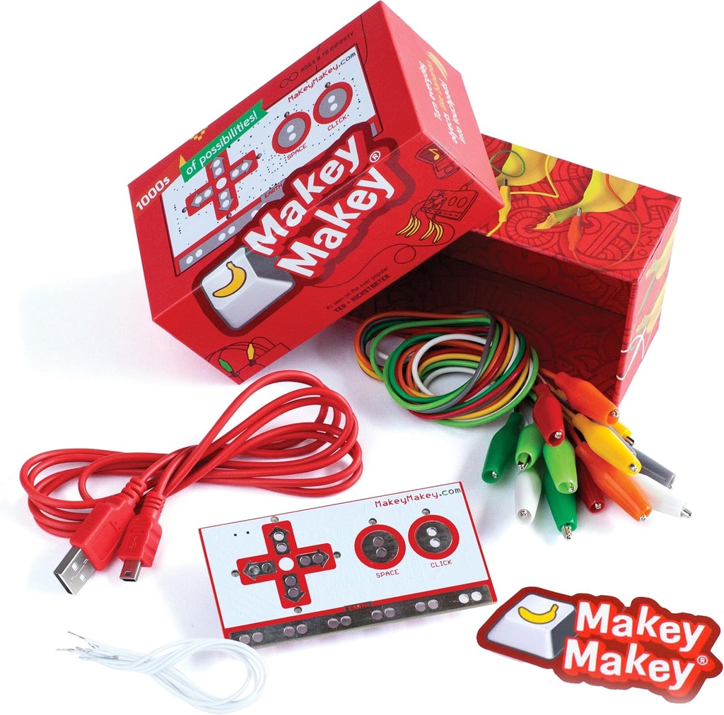 Makey Makey STEM Kit z Joyabz, Vzdělávací vědy kity, 1000s strojírenských a počítačových kódovacích činností, Hands- on Technology Learning Fun, Engineering kits for Kids, STEM kits