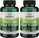 Swanson Shatavari Ayurvedic Ženský omlazovací 500 miligramů 120 Kapsle (2 balení)