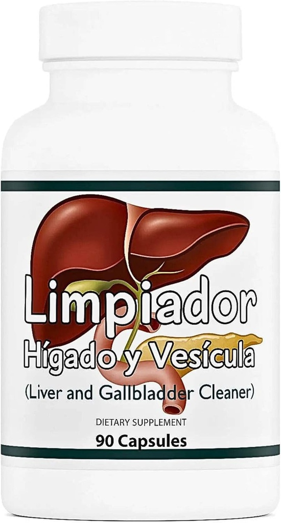 Limpiador Hígado y Vesícula, Podpora jater, Mléko Thistle Extract, 90 Kapsle