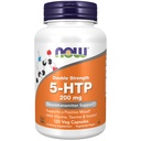 Nyní doplňky, 5-HTP (5-hydroxytryptofan) 200 mg, dvojité síly, neurotransmiter Support *, 120 Veg Kapsle