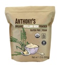 Anthony 's Organic Psylium Husk Powder, 1,5 lb, gluten Free, Non GMO, Finely Ground, Keto Friendly