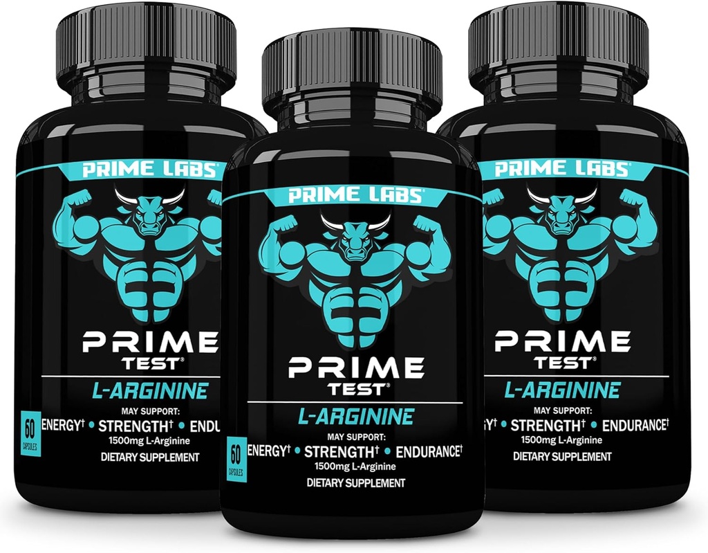 L Arginin Oxid dusnatý (3 balení) - s L- Arginin 1500mg - podporuje krevní tok, energii, sílu, vytrvalost