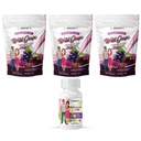 BariatricPal 90- Day Bariatric Vitamin Bundle (Multivitamin ONE 1 za den! Tobolka s 45 mg železa a vápníku Citrate Soft Chews 500 mg s probiotiky - Wild Grape)