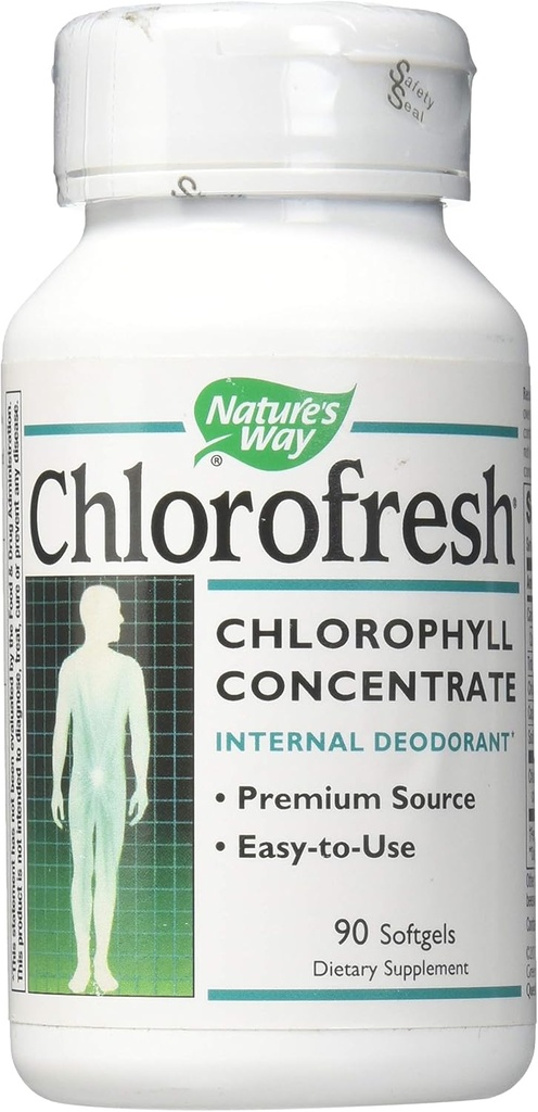 Přírodní způsob Chlorofresh, 90 Softgels