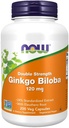Nyní potraviny Ginkgo Biloba 120mg 200 Vicaps