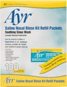 Ayr Saline Nasal Rinse Kit Refill Packets, 100- Count Packets (Balení po 2)