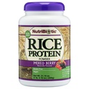 Nutritional Biotic - Směs kukuřičných rýžových bílkovin, 1 Lb 5 Oz (600g) Oz 124; Low Carb, Keto- Friendly, Vegan, Raw Protein Powder 124; Pěstované a zpracované bez chemických látek, GMO nebo gluten 124; Easy to Digest & Nutrient- Rich