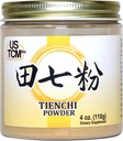 100% čistý Tienchi Powder Pseudoginseng Notoginseng Sanqi Powder Tienchi Ginseng Powder Current 120mequet (4oz)