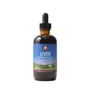 WishGarden Byliny Játra Síla Tonic - Plant- Based Bylinné Játra Supplement s Burdock, Pampelion Root & Yellow Dock Kořen, Podporuje Játra čištění Detox & Opravy, Zdravá funkce jater, 4oz