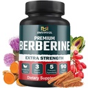 5- in-1 Berberine HCl s Ceylon Skořice, Mléčné Thistle, Turmeric, Artyčoky - 90 Kapsle pro 3 měsíce Dodávka