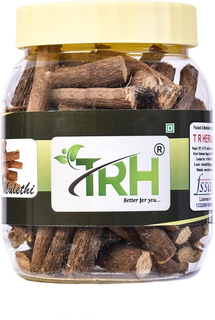 TRIH Muleti Root Stick 124; Muleti Liquorice 124; Glycyrrhiza glabra 2004; muleti pro tělo, kůži a vlasy (200 gm) Balení (1 x 200gm)