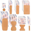 Lounsweer 720 Pcs Aspartled Bandages Variety Pack Bulk První pomoc Kit Naplnit Dodávky flexibilní tubulární adhesive dýchací konečky Klouby Spot Obvazy Vodotěsné pro zbraně Knees Wound Care Scraps