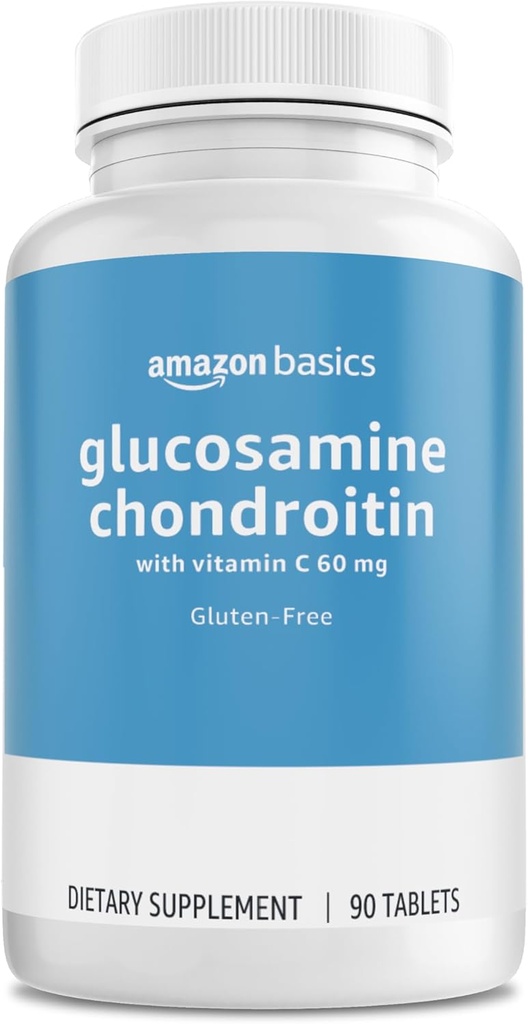 Základy - Glucosamine Chondroitin, 1500 mg, s vitaminem C 60 mg, 90 tablet (2 na porci), bez glutenu