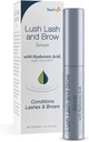 Hyalogická HA Lush Lash and Brow sérum s hyaluronovou kyselinou, arganovým olejem a KGF ™ pro úpravu řas a obočí - 0.17 Ounce