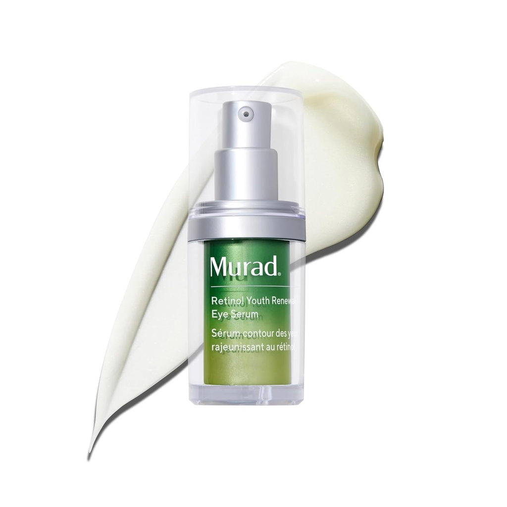 Murad Retinol Youth Obnovení oční sérum - Retinol Eye Serum Visibly Zlepšuje Undereye Puffiness Dark Circles a snižuje vzhled jemné linie, Gentle dost pro Nightly Use - 0.5 oz