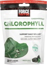 FORCE FACTOR Chlorofyl Měkké Chews Antioxidanty Doplněk ke snížení tělesného zápachu, Podpora čerstvého dechu, Non- GMO, gluten- Free, a Vegan, Fresh Mint Flavor, 30 Měkké Chews, Zelená