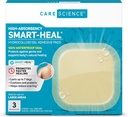 Care Science Smart Heal Hydrokoloidní obvazy, Extra velké 124; 100% vodotěsné těsnění (4 v x 4 in, 3CT)